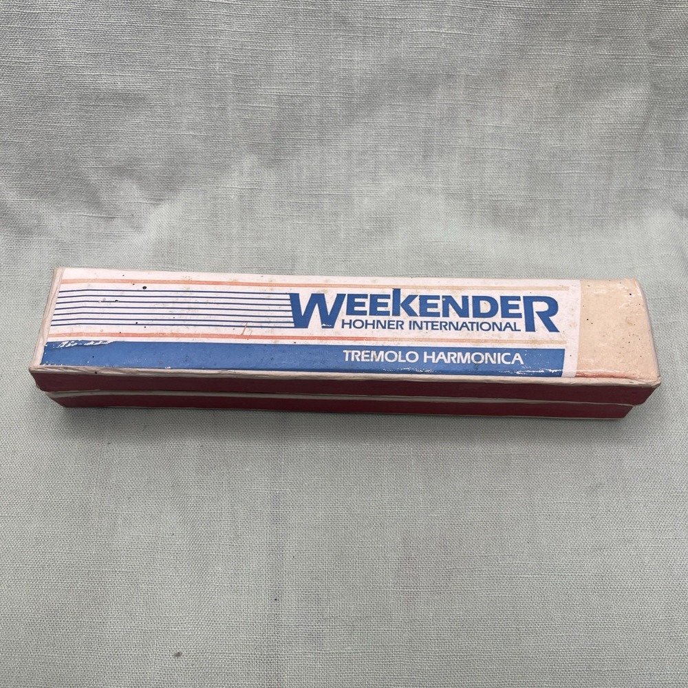 Vintage Hohner Weekender Tremolo Harmonica w Original Box Hohner International